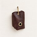 The Argus Nova Leather Poop Bag Holder